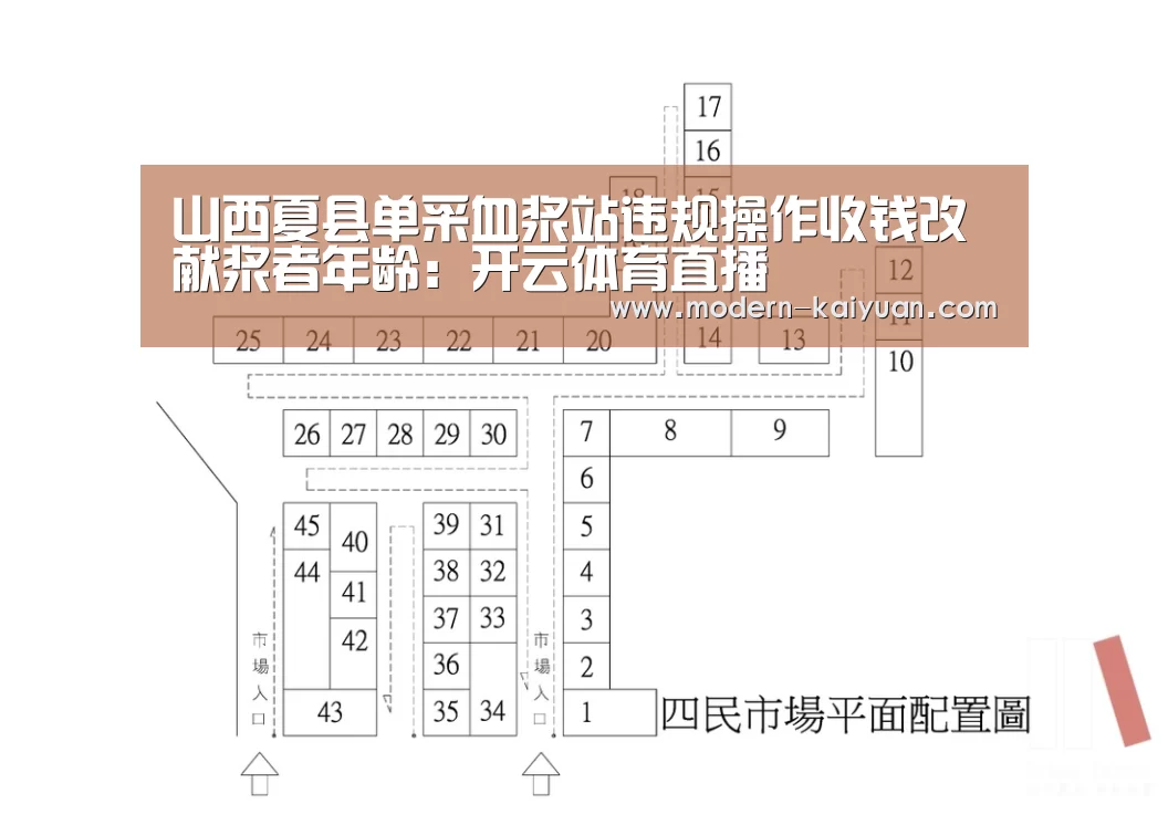 山西夏县单采血浆站违规操作收钱改献浆者年龄:开云体育直播(图1) 开云体育直播